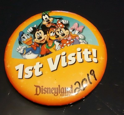 Badge 1st Visit! Disneyland Resort Californie d'occasion  Paris