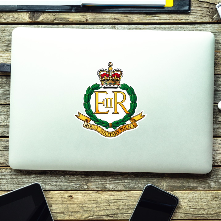 Royal Military Police Waterproof Vinyl Stickers (old style) - Official Reseller - Picture 3 of 11