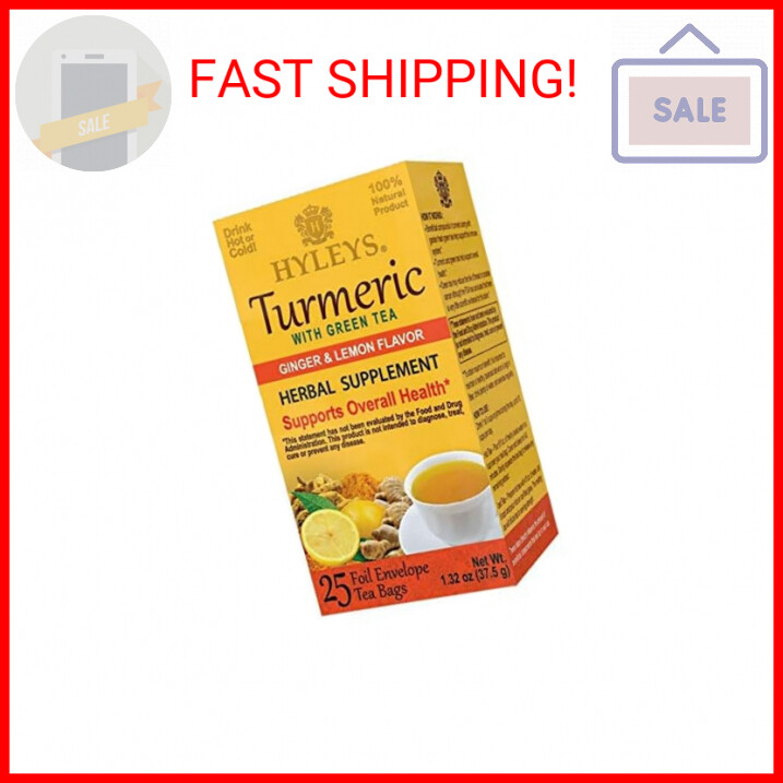 - Green Tea With Ginger And Lemon Flavor - 25 Tea Bags - (10