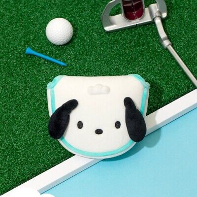 [SANRIO]Pochacco Characters Golf Simple Type Mallet Putter Plush doll Head Cover