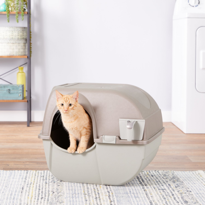 Omega Paw Roll'N Clean Cat Litter Box - Size:Large - FREE 1-2 DAY SHIPPING