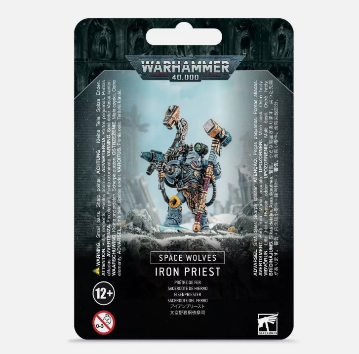 Железный Жрец Космические волки Warhammer 40K Новый в блистерной коробке