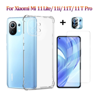 Airbag cover case Transparent  Bumper For Xiaomi Mi 11i Mi 11T Pro Mi 11 lite 5G