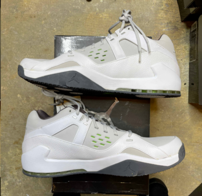 Jordan S.U. Trainer White Light Graphite No Box 314317 101 eBay