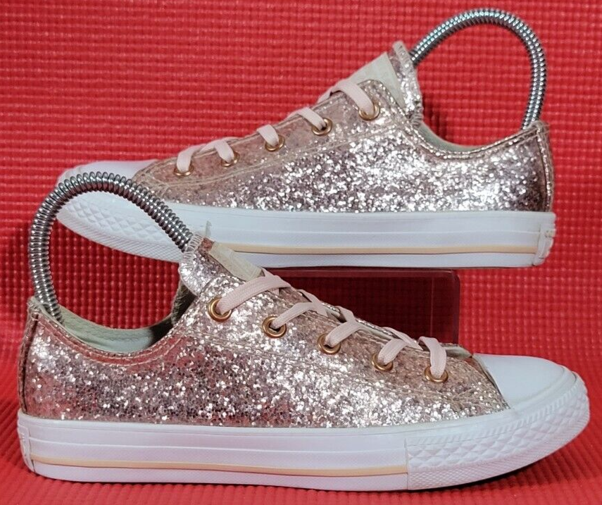 Converse Chuck Taylor All Star Low GS 'Dusk Pink Glitter' Sn