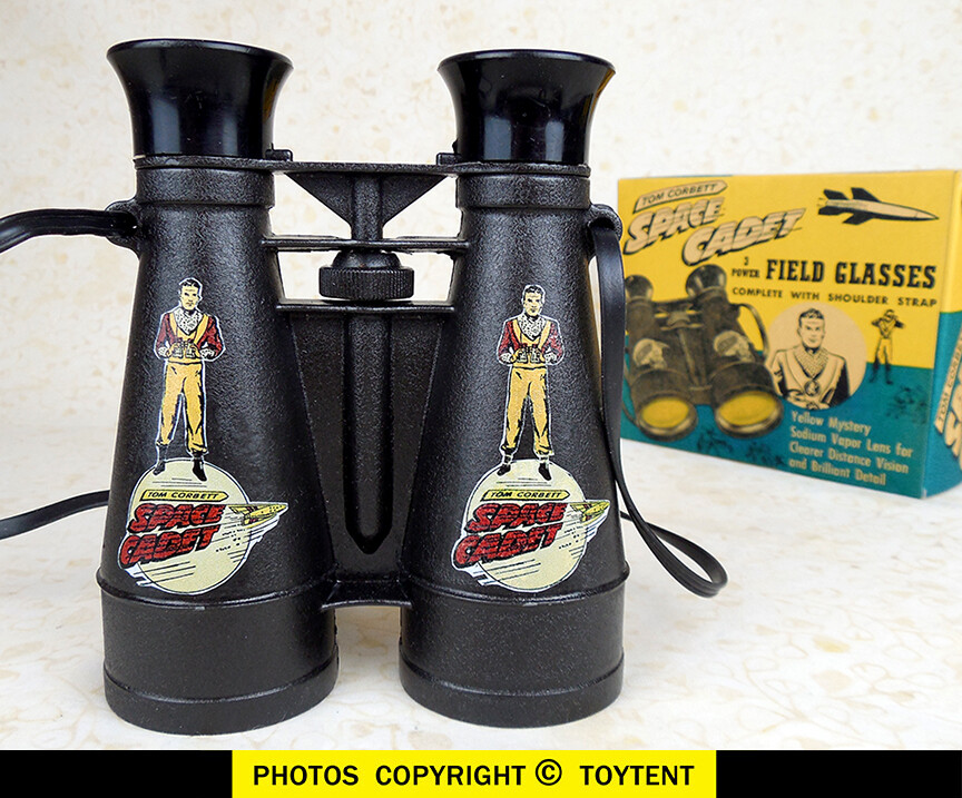 Tom Corbett Space Cadet field glasses binoculars