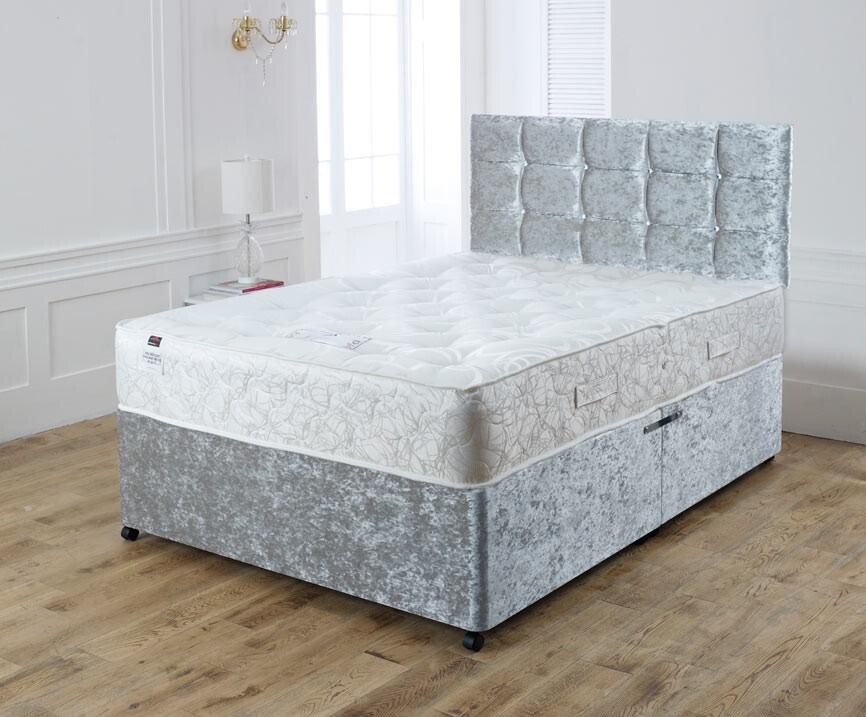 💫Brand new Divan beds with headboard and mattress in Sheffield, South