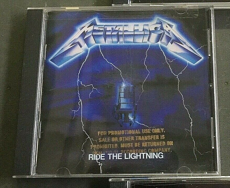 Metallica ‎– Ride The Lightning - CD USA PROMO 075596039628