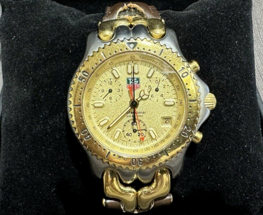TAG Heuer プロフェッショナル 200m CG1123-0 クロノグラフ 楽天市場】タグホイヤー【TAG HEUER】CG1123-0 デジアナ