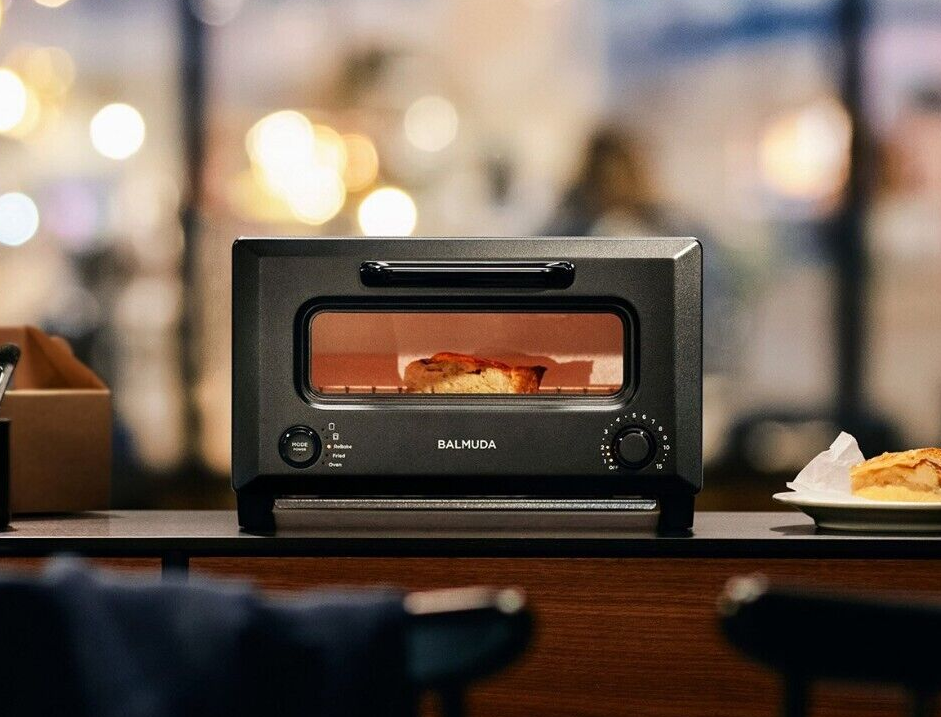 BALMUDA ReBaker BLACK Toaster KTT01JP-BK AC100V 50Hz/60Hz BALMUDA ReBaker BLACK Toaster KTT01JP-BK AC100V 50Hz/60Hz