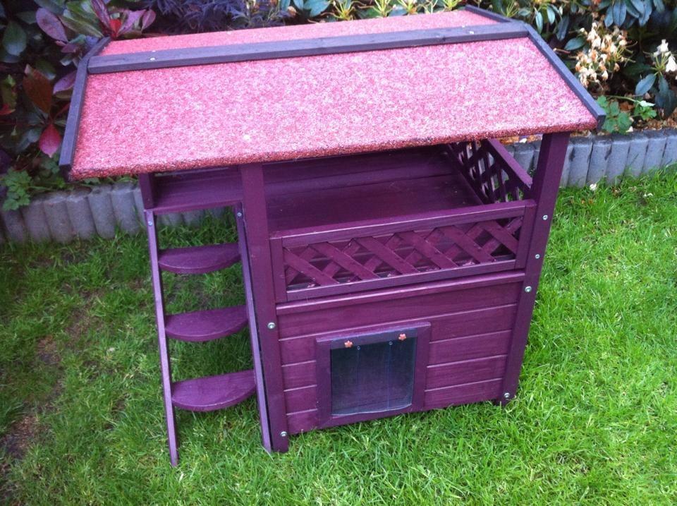 outdoor cat/toy dog kennel 4 multi cats suitable 4 all seasons keep pet