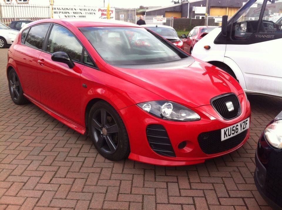 Спойлер seat leon 2