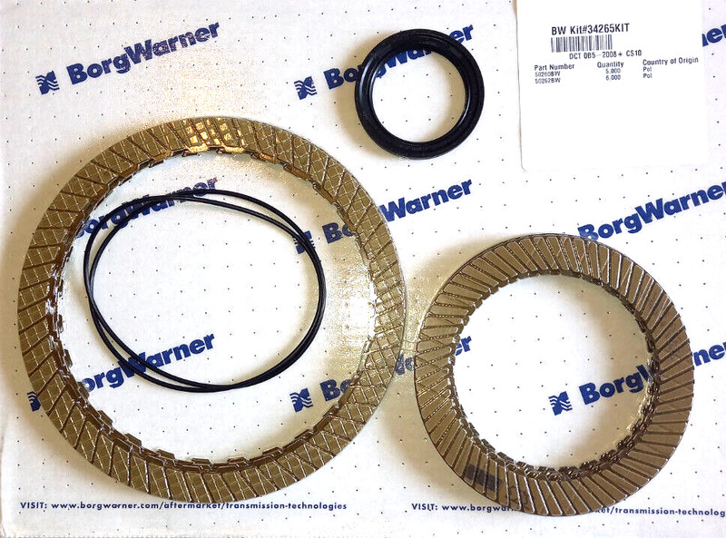 Disques D'Embrayages S -Tronic Borg Warner Dl501 Ob5 E Et Ob5 G