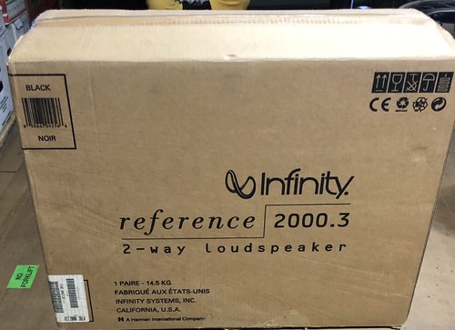 infinity reference speakers 2000.3 NIB | eBay