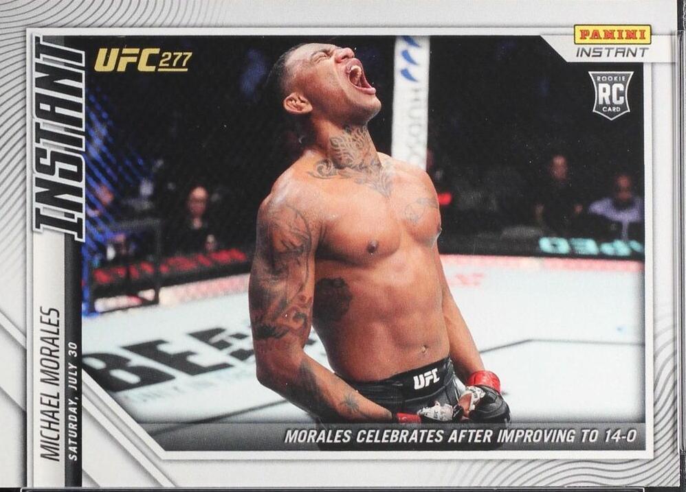 2022 Panini Instant UFC - Michael Morales #88