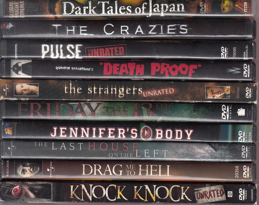 ホラーDVD♪10本♪ 異形心霊 解禁された10本の怨霊投稿映像 禍編 レンタル落ち 中古