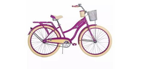 Huffy Cruiser Bike for Women 26 inches Purple Deluxe NEW