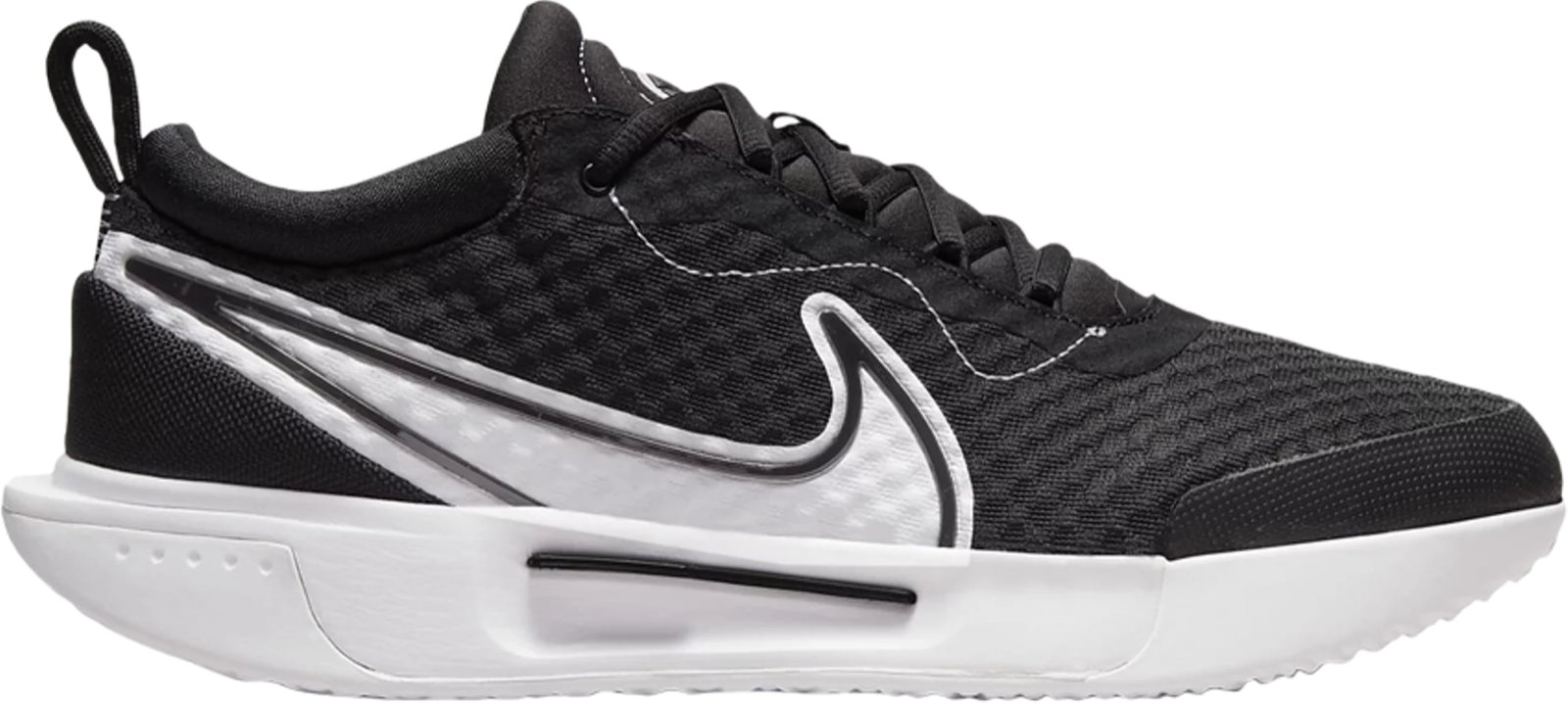 

M Nike Zoom Court Pro HC Черно-белые теннисные туфли Hard Court DH0618-010 Мужские 10, Черный, Nike Court Tennis