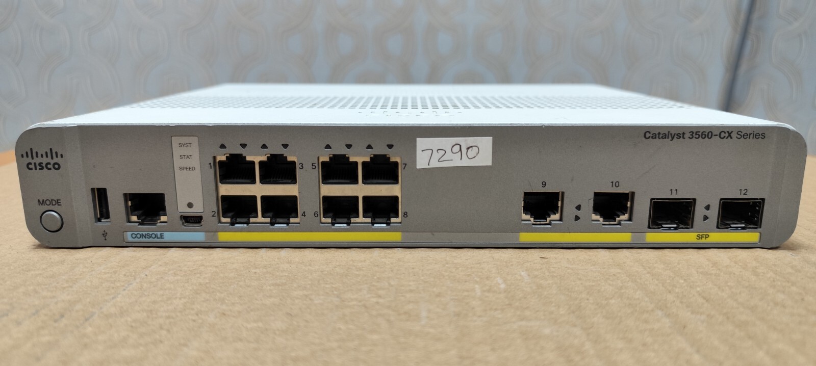Cisco WS-C3560CX-8TC-S Catalyst 3560-CX 8-port Layer 3