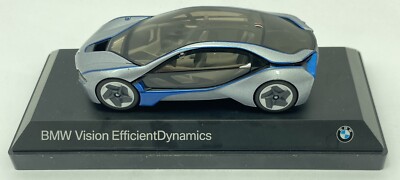 Genuine BMW Vision EfficientDynamics i8 Die Cast Collector's Model 1:43 Scale