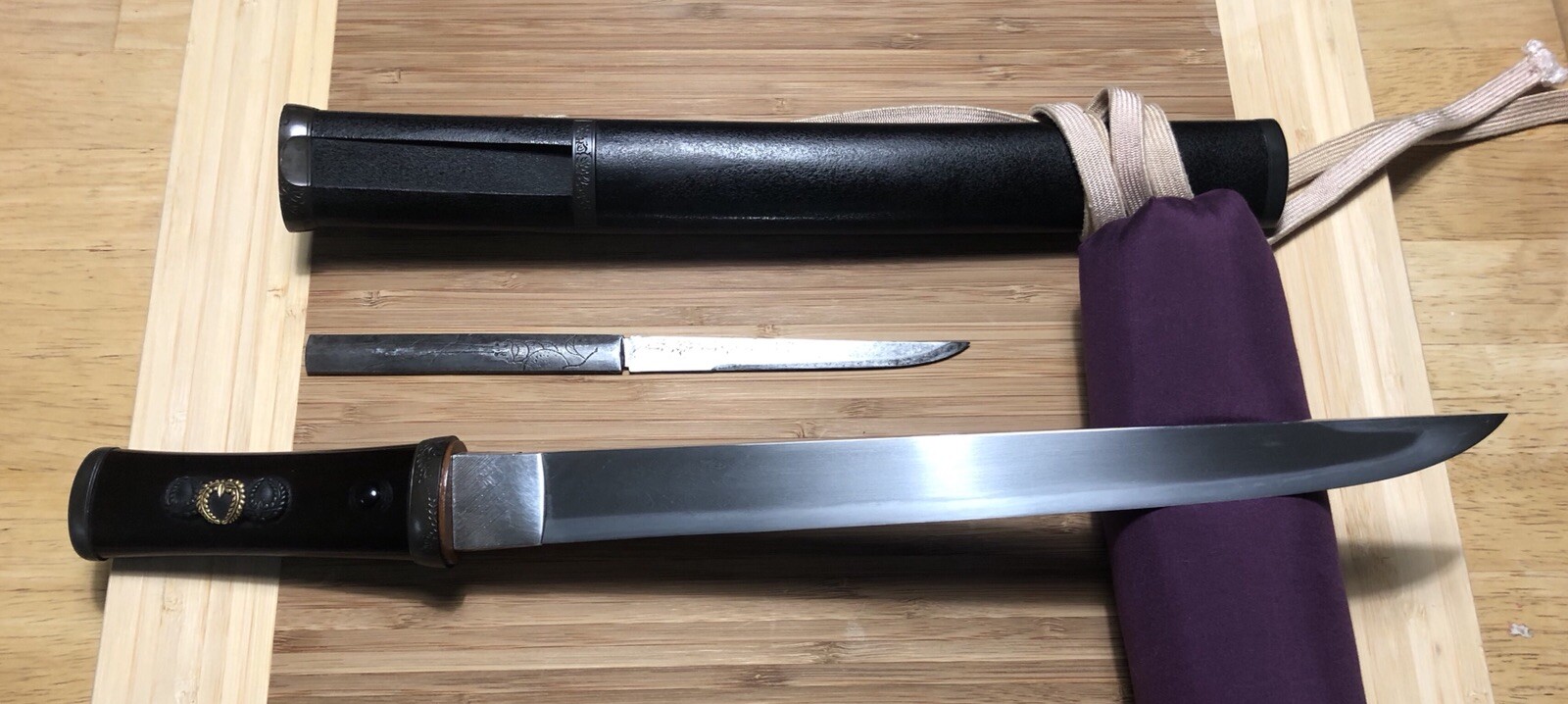 Shinshinto Kaifu Tanto - Antique Japanese Samurai Sword - NBTHK Hozon Papers