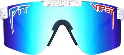 Pit Viper The Merika Original Sunglasses Polarized Blue Lens