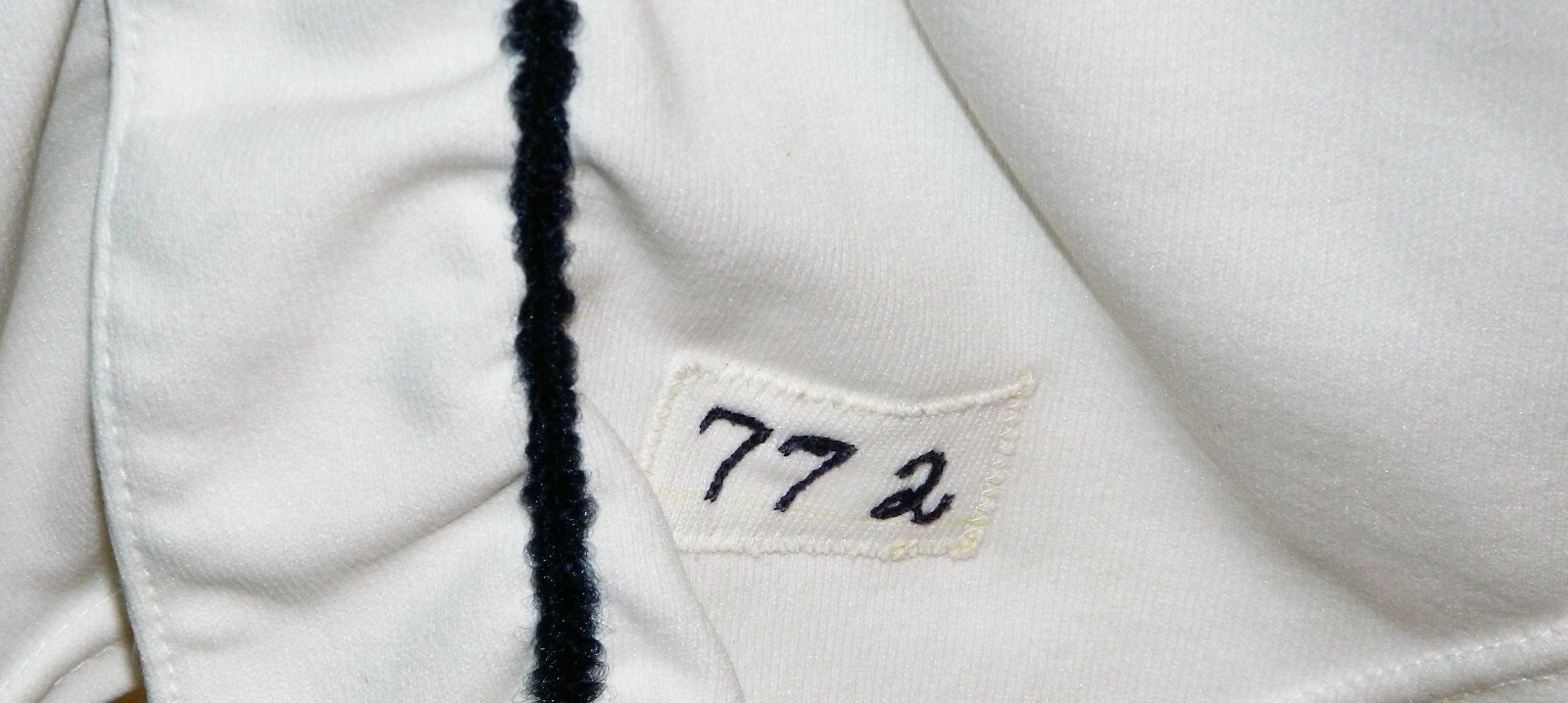 1977 Jim Crawford (Set 2) Game Worn Detroit Tiger Home Jersey #28 - Wilson