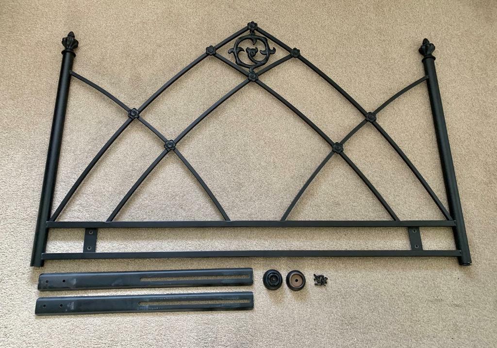 Gothic Wrought Iron Effect Double Headboard in Stevenage, Hertfordshire Gumtree