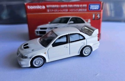 TOMICA PREMIUM 2022 MITSUBISHI LANCER EVOLUTION VI GSR [WHITE] NEAR MINT 
