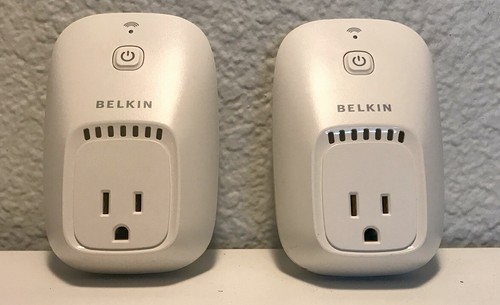 2x Qty Belkin WeMo Smart Switch Home Automation Remote F7C027