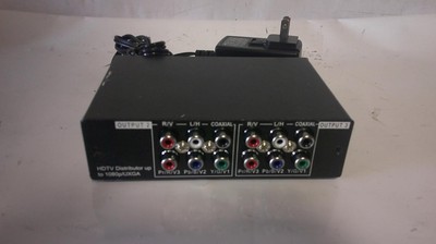 Startech ST123HDA 3-Port Component Video Splitter