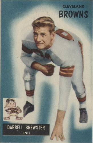 1955 Bowman Darrell Brewster #93