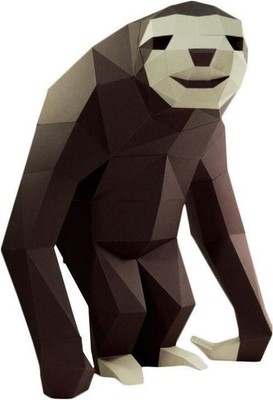 Gadget -D- Papercraft World: Sloth (Model Design - 3D) Papercraft World