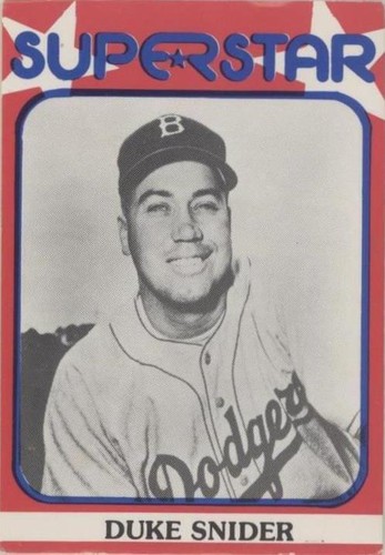 1982 TCMA Superstars Second Series - Duke Snider #46