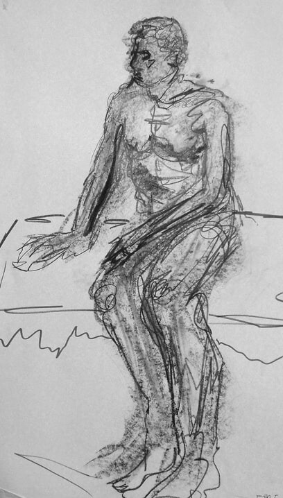 Ever wanted to try life drawing? Experienced male life model available