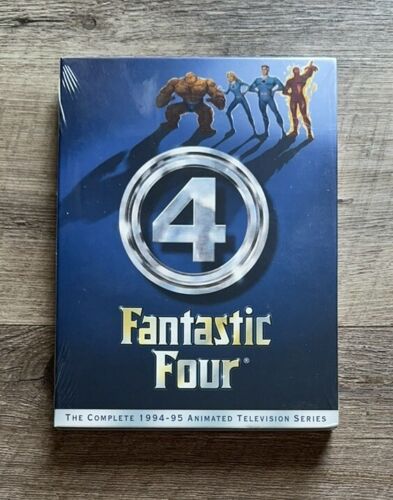 Fantastic Four Animated Series Complete DVD 4-Disc Set RARE, 1994-95, NEW SEALED Fantastic Four Animated Series Complete DVD 4-Disc Set RARE, 1994-95, NEW SEALED