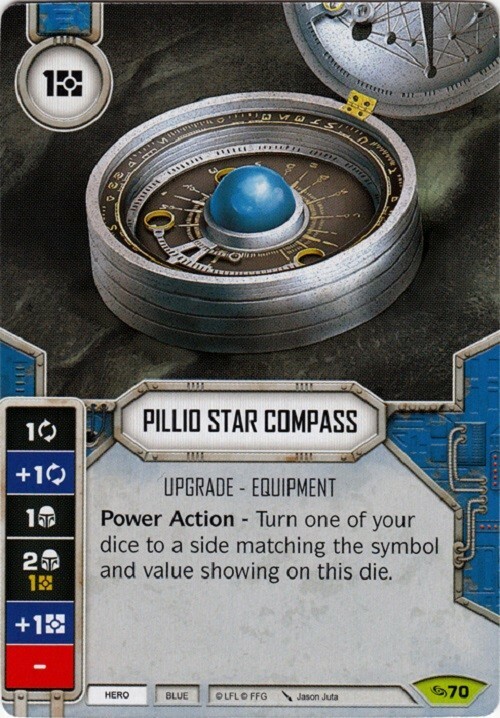 Star Wars Destiny  Kit Fisto,Pillio Star Compass,Counterstroke