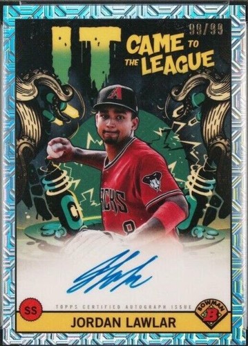 2022 Bowman Chrome - Jordan Lawlar #CFL-JL