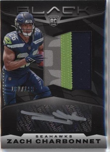 2023 Panini Black Zach Charbonnet #209