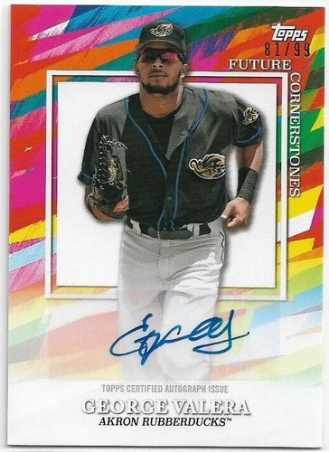 2022 Topps Pro Debut - George Valera #FC-GV