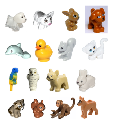 Animal lego sales