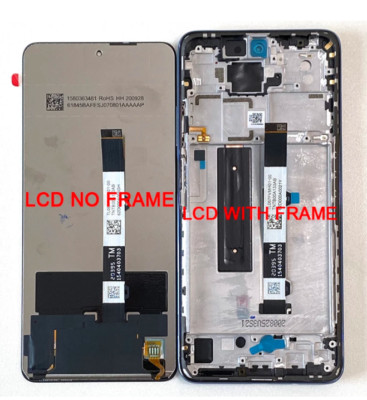 For Xiaomi Mi 10T Lite 5G LCD Screen Display Touch Digitizer Replacement + Frame