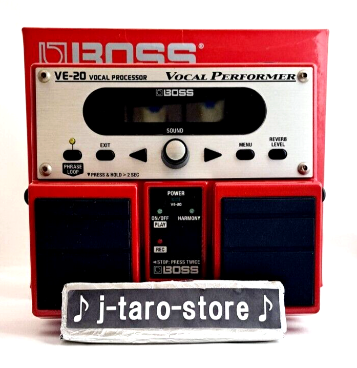 Boss VE-20 Vocal Performer Vocal Processor W/Box and manual Tested Working #368 761294410189 | eBay Boss VE-20 Vocal Performer Vocal Processor W/Box and manual Tested Working #368 761294410189 | eBay
