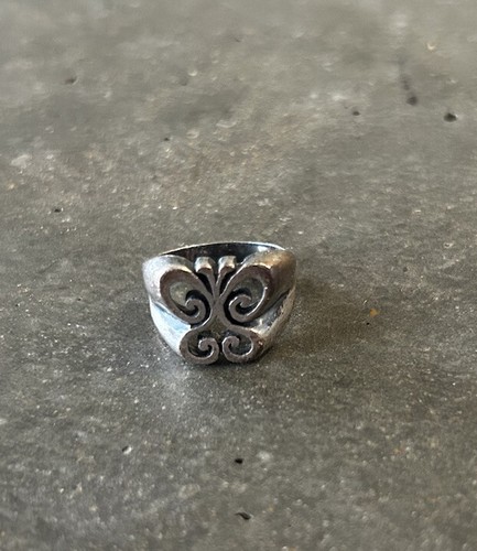 Vintage James Avery Sterling Silver Stamped Butterfly Ring Vintage James Avery Sterling Silver Stamped Butterfly Ring