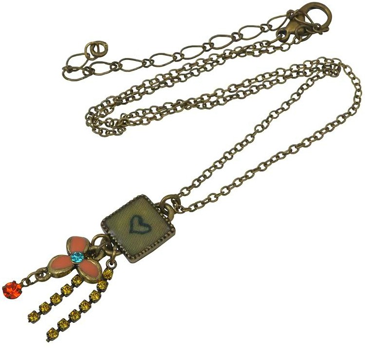 NEW PILGRIM DENMARK GOLD PLATED EARRINGS RED CRYSTALS DROP DANGLE CHAIN HANDMADE