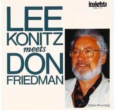 LIKE NEW & RARE! Lee Konitz Meets Don Friedman, CD Japan Import, FREE SHIPPING