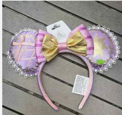 Disney Parks Rapunzel Tangled Pascal Mickey Ear Minnie Headband Disneyland