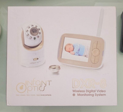 infant optics DXR-8 WIRELESS DIGITAL VIDEO MONITORNG SYSTEM NEW open box