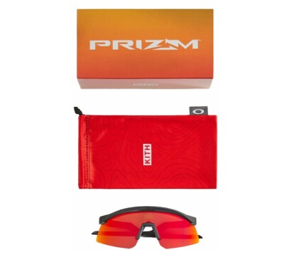 Kith for Oakley HYDRA Ruby Prizm Glasses Sunglasses In Hand 2024