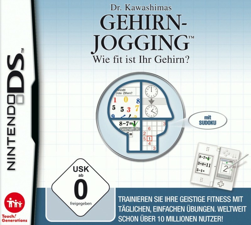 Nintendo DS Spiel - Dr. Kawashimas Gehirn Jogging mit OVP